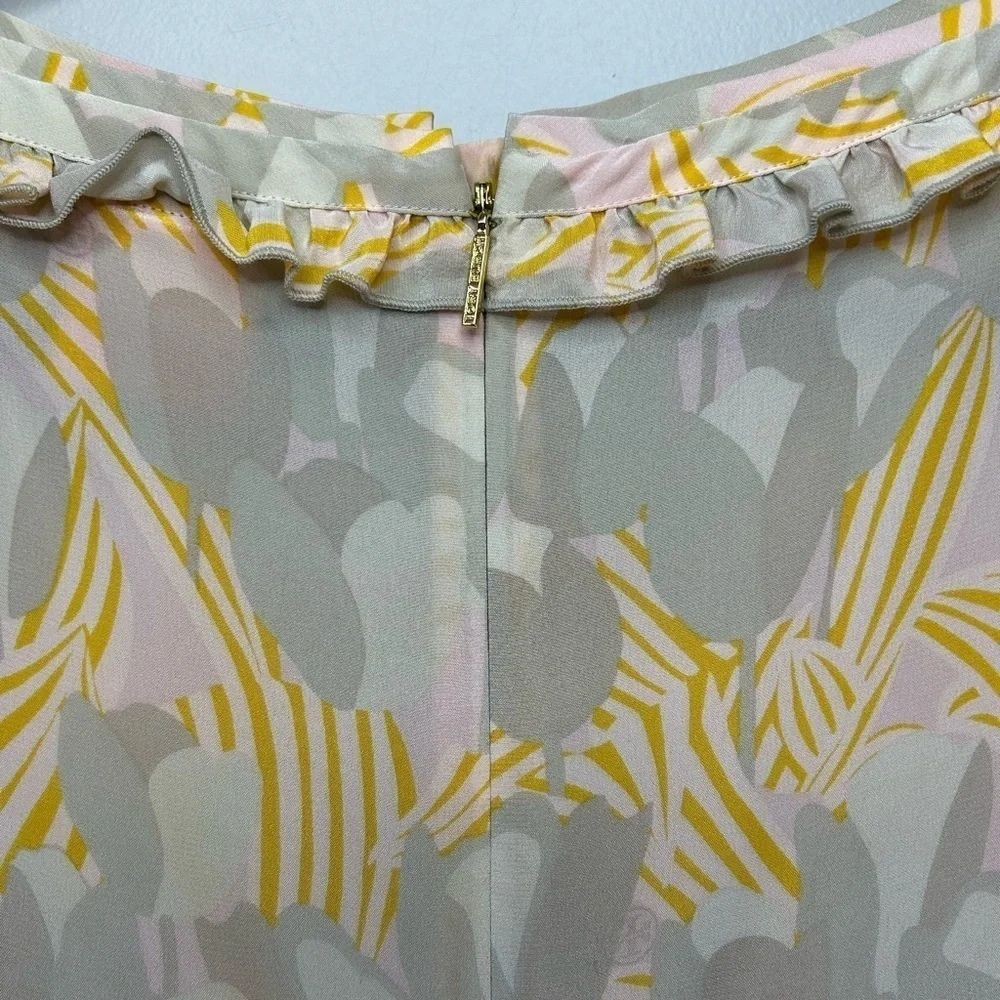 Tory Burch Bernice 100% Silk Midi Dress Size 6